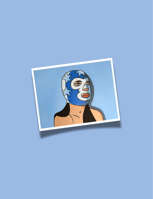 Luchadora Print