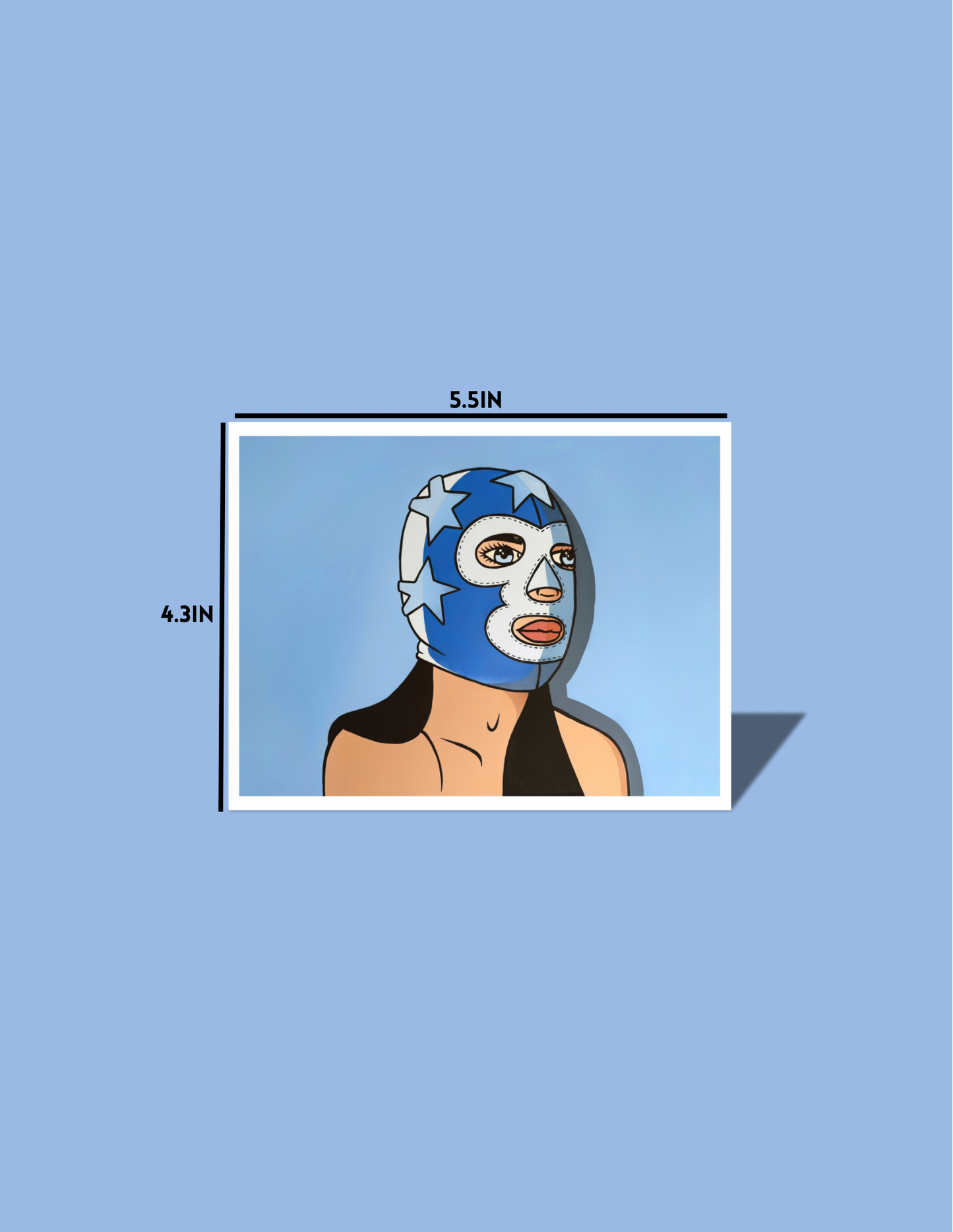 Luchadora Print